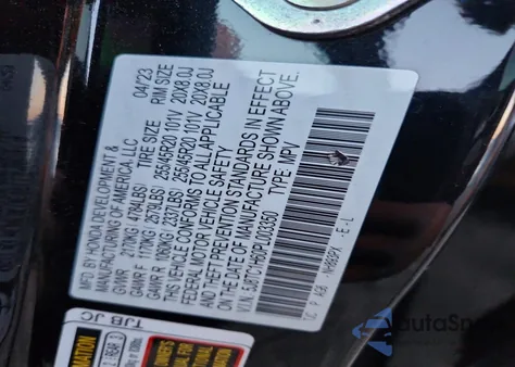 2023 Acura Rdx A-Spec z USA, uszkodzony, nr VIN 5J8TC1H60PL003350